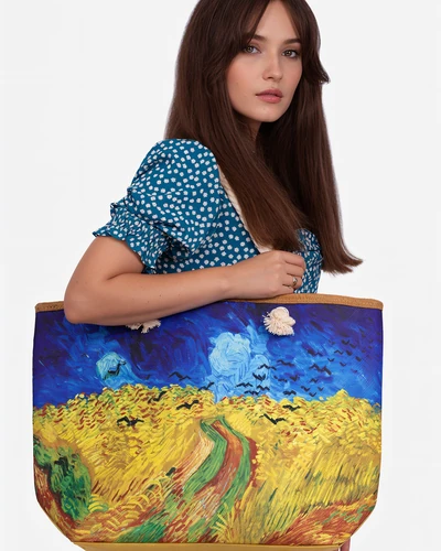 Royalfashion Duża torba materiałowa