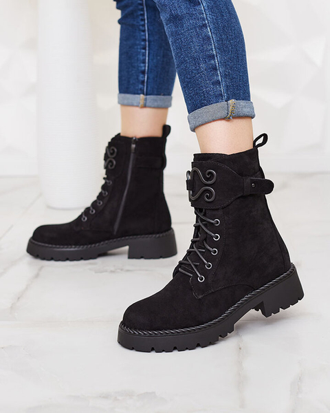 Royalfashion Botki damskie typu workery Regerre