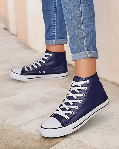 Royalfashion Wysokie trampki damskie Hallase