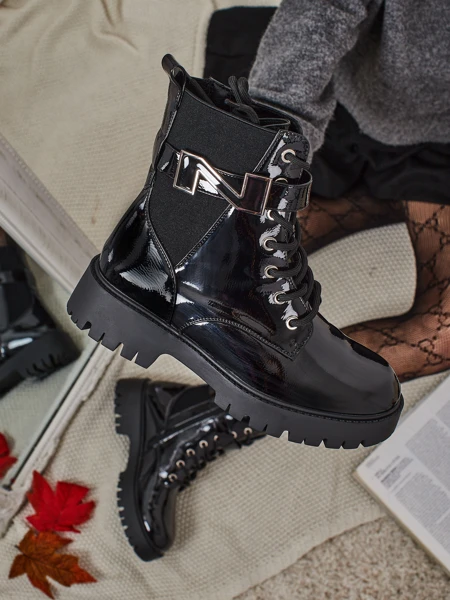 Royalfashion Damskie botki typu workery Sorna