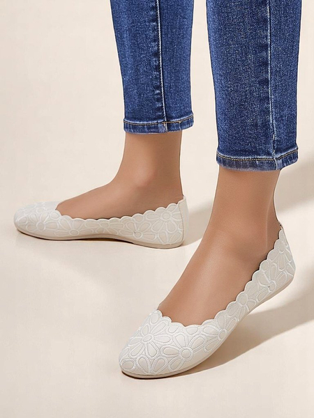 Royalfashion Kwiatowe damskie baleriny Magerro