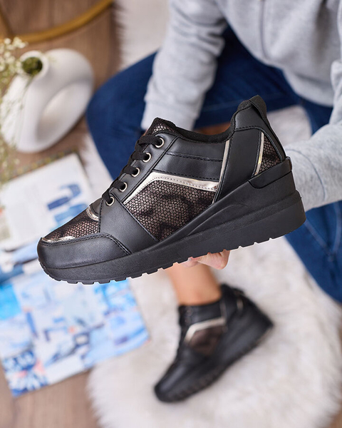 Royalfashion Sportowe sneakersy damskie na koturnie Tericas
