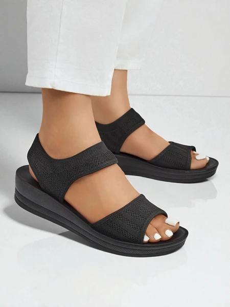 Royalfashion Damskie sandały na grubszej podeszwie Viva Flex II