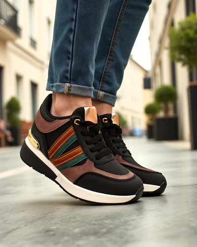 Royalfashion Sportowe buty damskie z ukrytym koturnem Venixxe