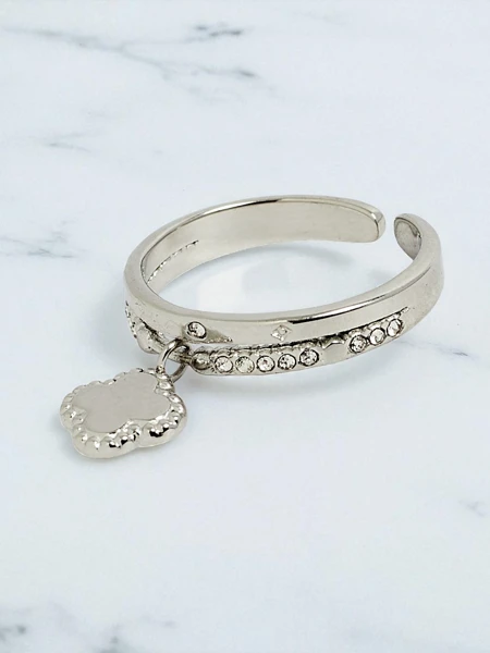 Bransoletka obręcz Dolce Vita z ozdobnymi charmsami