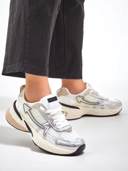 Royalfashion Sportowe sneakersy damskie na grubszej podeszwie Beysa