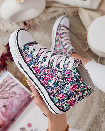 Royalfashion Damskie wysokie trampki Timi