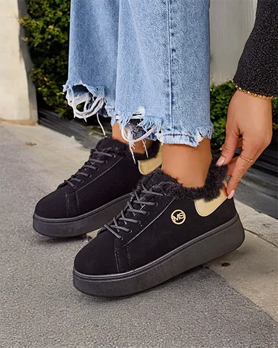 Royalfashion Sneakersy damskie z ociepleniem Romii