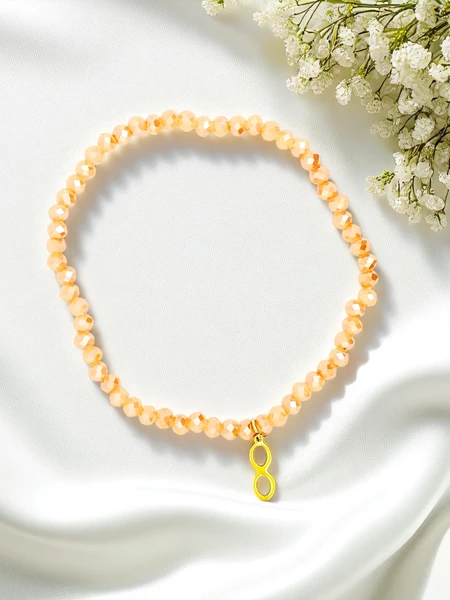 Royalfashion Bransoletka damska z zawieszką nieskończoności