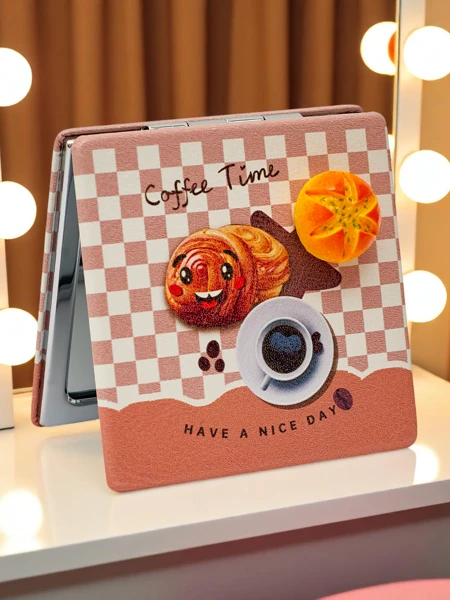 Royalfashion Міні жіноче кишенькове дзеркальце для сумочки