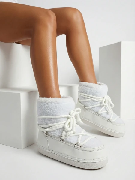 Śniegowce damskie z kożuszkiem Uvella