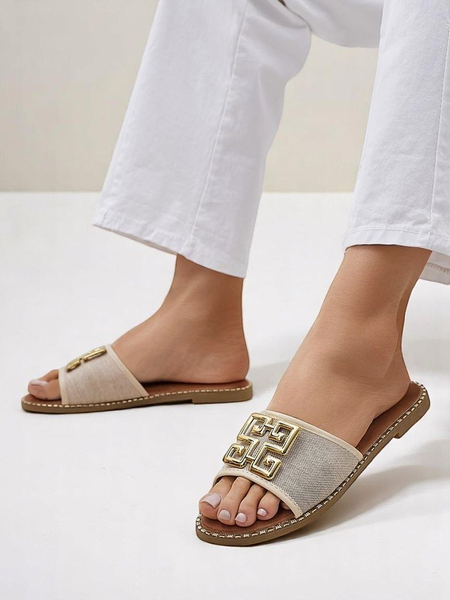 Royalfashion Жіночі тапочки на плоскій підошві Rorole