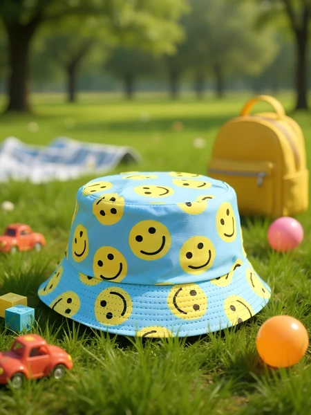 Royalfashion Dziecięcy Kapelusz typu Bucket Color Splash Bucket