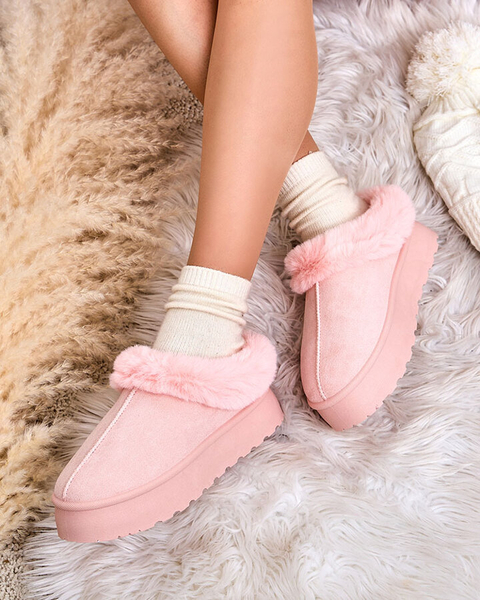 Royalfashion Krótkie damskie buty a'la śniegowce Kapfiee