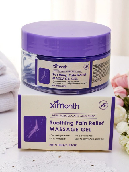Naturalny żel do masażu łagodzący ból