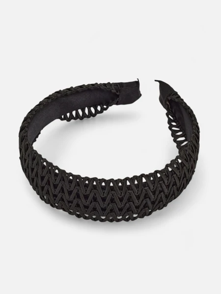 Royalfashion Opaska damska ażurowa pleciona