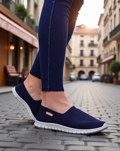 Royalfashion Жіночі спортивні мокасини Sortpes