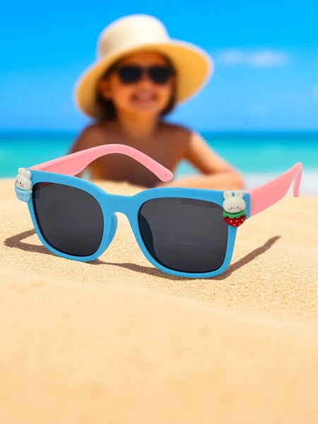 Royalfashion Okulary przeciwsłoneczne dziecięce z ozdobami Sunny Sparkle