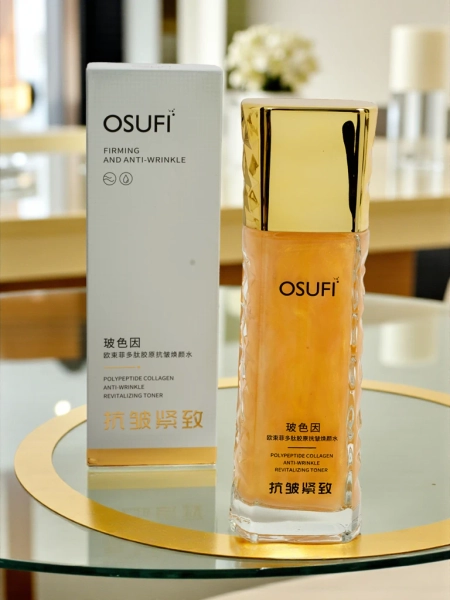 Tonik do twarzy z kolagenem i polipeptydami- ujędrniający i przeciwzmarszczkowy