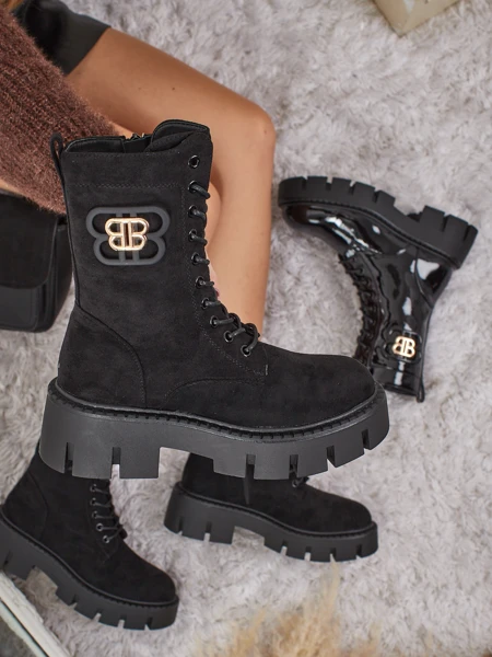 Royalfashion Damskie botki typu workery Milloze