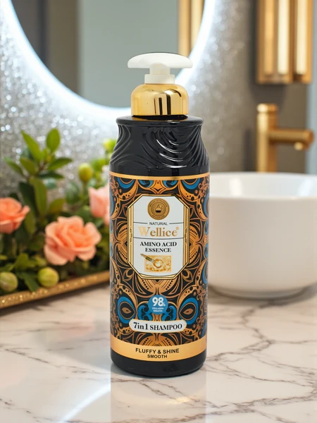 Wellice Aurelia Amino Acid Essence 7in1 Szampon 500ml Fluffy Shine Smooth