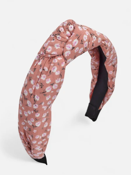 Royalfashion Opaska do włosów z pleceniem w kwiaty