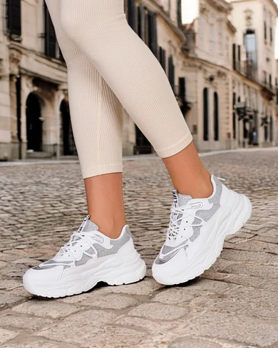 Royalfashion Sneakersy damskie na grubszej podeszwie Teresii