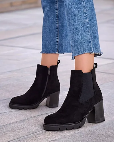 Royalfashion Botki damskie na słupku Timoxo