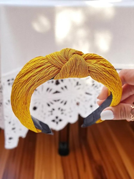 Royalfashion Opaska do włosów karbowana Karbelle