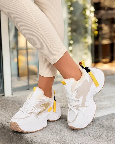 Royalfashion Sneakersy damskie z ociepleniem Nozir