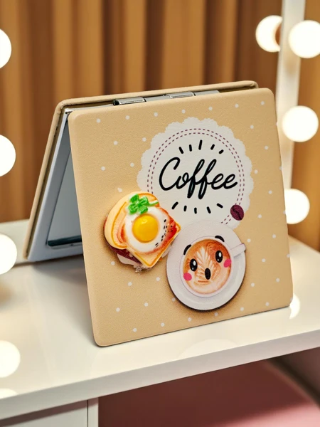 Royalfashion Міні-дзеркало для жіночої сумочки