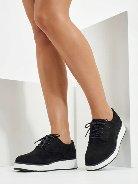 Royalfashion Damskie sznurowane półbuty Gori