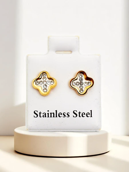 Royalfashion Kolczyki damskie z cyrkoniami