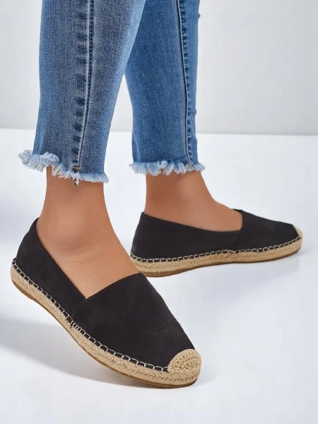 Royalfashion Damskie espadryle eko zamszowe Loroles