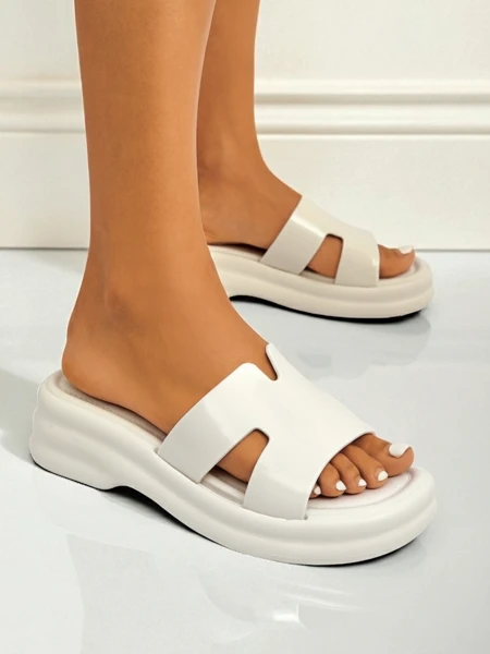 Royalfashion Жіночі шльопанці на товстій підошві Nova Gloss