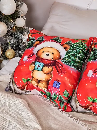 Royalfashion Dekoracyjna świąteczna poszewka na poduszkę
