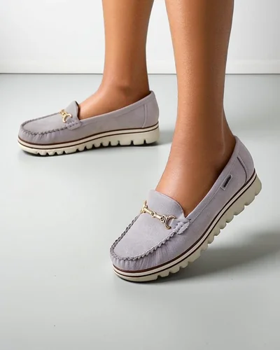 Royalfashion Eleganckie mokasyny damskie Borne