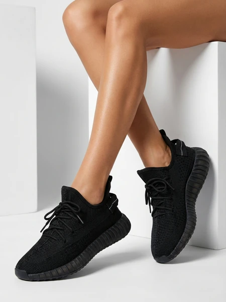 Royalfashion Damskie materiałowe buty sportowe Affema