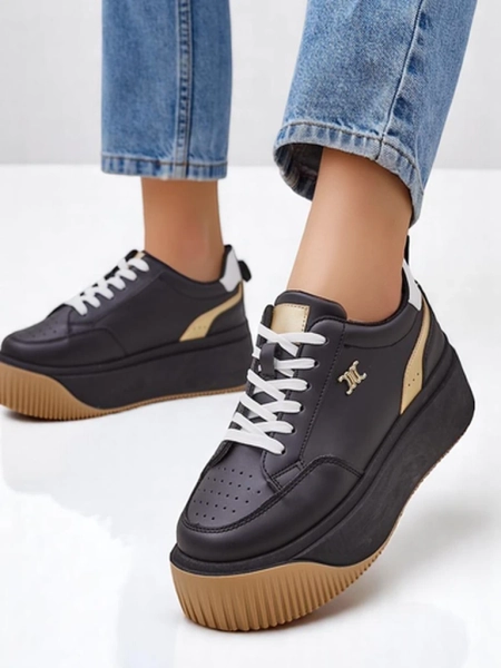 Royalfashion Sportowe sneakersy damskie na platformie Heylas