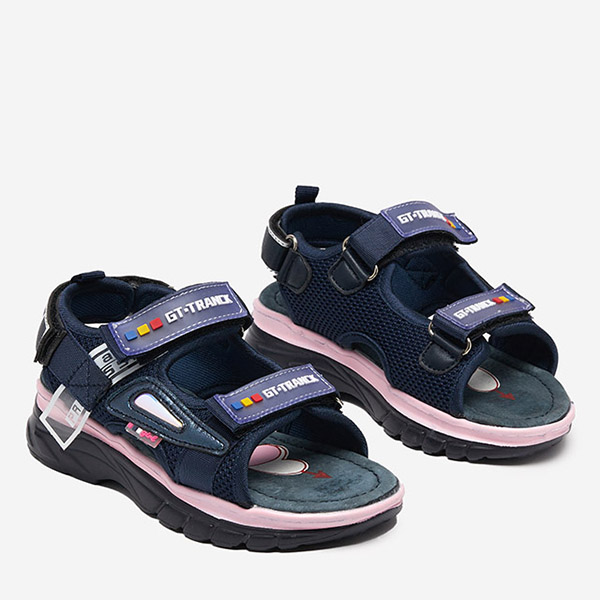 Босоніжки для дівчат темно-синього кольору Umaf- Shoes