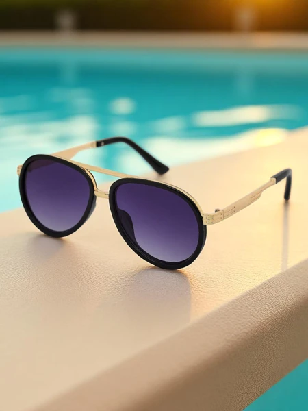 Royalfashion Okulary przeciwsłoneczne w stylu "mucha" Muse