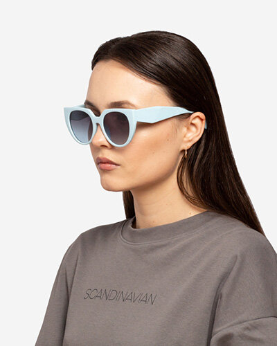 Royalfashion Okulary przeciwsłoneczne a'la kocie oko