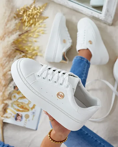 Royalfashion Жіночі спортивні кросівки на платформі Calomie