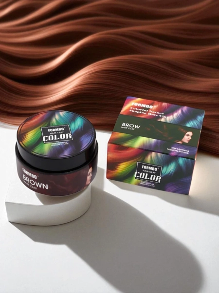 Aurelia Formbo Brown Hair Clay – stylizująca brązowa glinka do stylizacji włosów