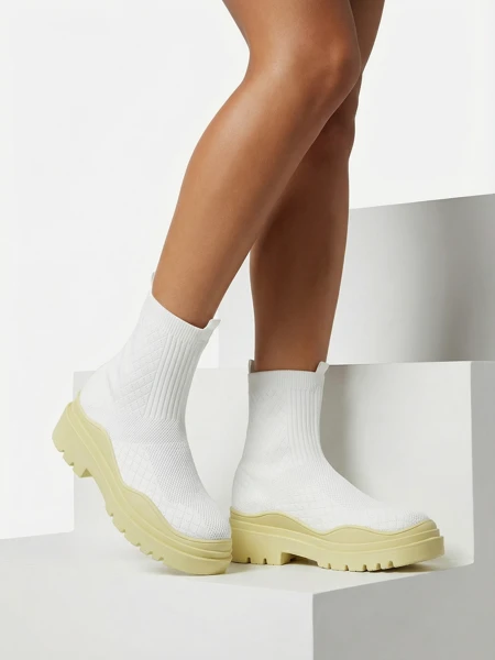 Eleganckie Buty Damskie Limonka w Stylu Vintage