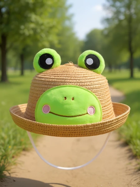 Royalfashion Дитячий солом'яний капелюх Froggy Shade Hat