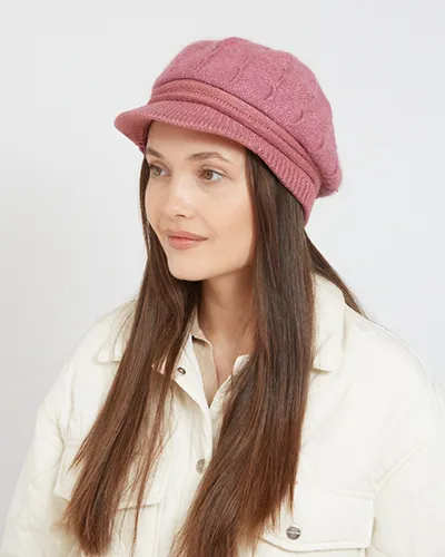 Royalfashion Beret damski z daszkiem