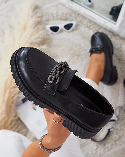 Royalfashion Eleganckie mokasyny damskie Fixit