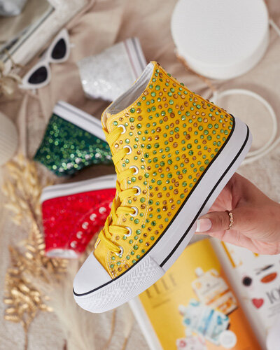 Royalfashion Жіночі кеди з паєтками Shis