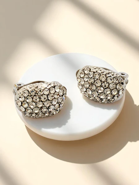 Royalfashion Klipsy kolczyki damskie z cyrkoniami